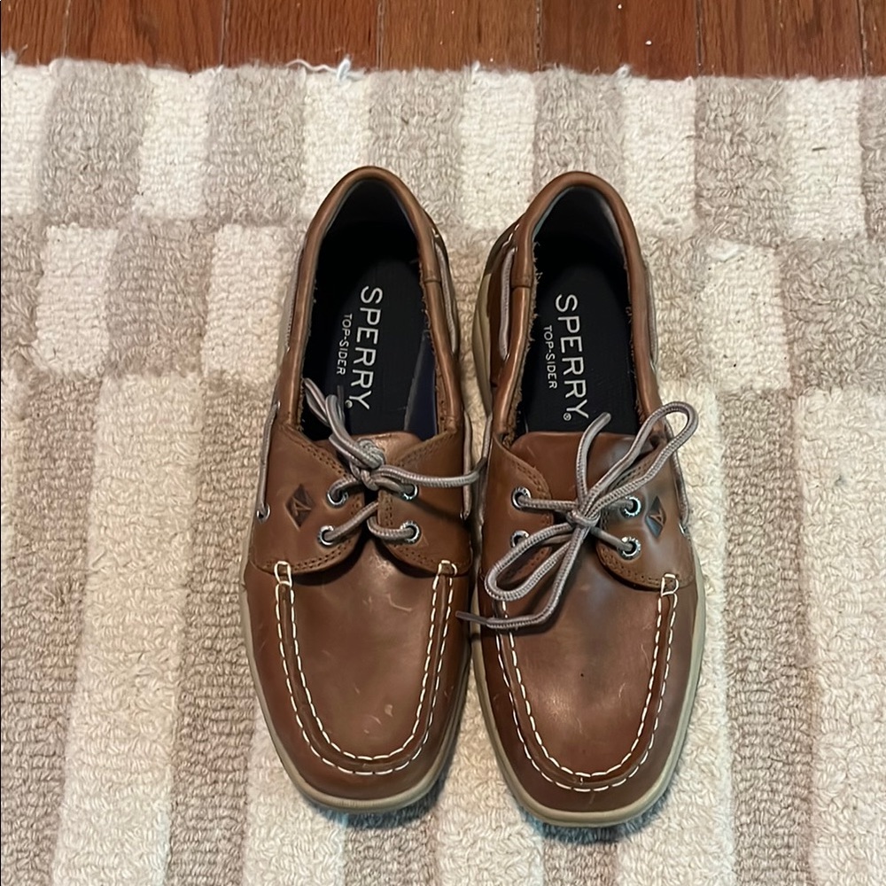 Sperry Men's Brown Boat Shoes Size 7.5